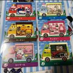 どうぶつの森　サンリオ　amiiboカード　6種類コンプセット