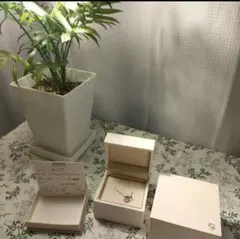 SAMANTHA SILVA ペアネックレス ローズゴールド