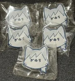 鬼滅の刃 極楽湯　牛乳瓶蓋アクリルバッジ　冨岡義勇