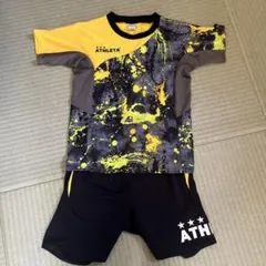 ATHLETA スプラッターデザイン サッカーウェア 140