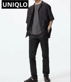 ユニクロ　UNIQLO メンズスリムフィットチノパンツ　テーパード　ストレッチ