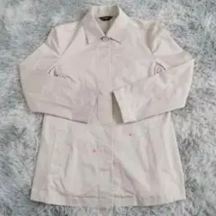 (UNIQLO) アイボリー ステンカラー コート Mサイズ