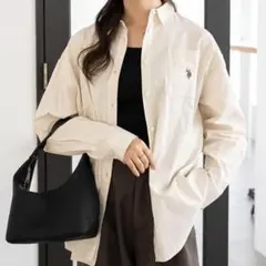 U.S. POLO ASSN.ロングスリーブシャツ / アイボリー / フリーのサムネイル
