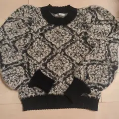 CONTINUEUR DE NICE CLAUP 長袖ニットセーター