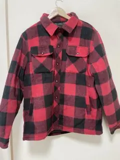 メンズ　Mサイズ　赤チェックジャケット　新品未使用