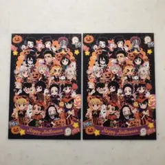 鬼滅の刃 ハロウィン ポストカード　2枚セット