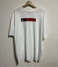 90s NIKE ナイキ バレーボール Tシャツ 白タグ メキシコ製　古着　XLのサムネイル