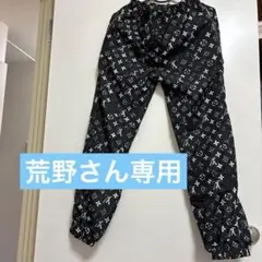 LOUIS VUITTON モノグラム柄 パンツ ブラック Mのサムネイル