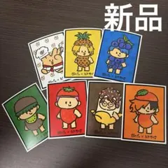 人気YouTuberの東海オンエアとダカフェコラボステッカー　シール　7枚セットのサムネイル
