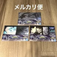 一番くじ 僕のヒーローアカデミア キャンバス風ボード 緑谷出久 爆豪勝己 3種