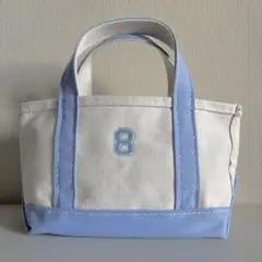 【未使用級 USA製 希少】L.L.Bean ボートアンドトート ブルー ミニ