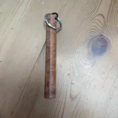 木製シンプルキーホルダー 約10cm