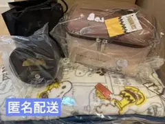 SNOOPY スヌーピー　マイヤー毛布　バニティバッグ　ジュエリー　3点