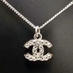CHANEL クリスタルココマークネックレスのサムネイル