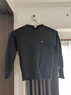 Champion ブラック クルーネック トレーナーXL