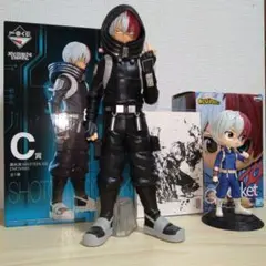 ヒロアカ 轟焦凍 フィギュア C賞 一番くじ キューポスケット 等セット