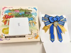サンリオ ピューロ リボンバッジ 青