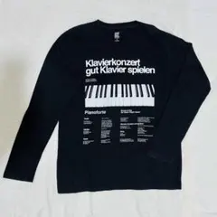 【グラニフ】グラフィック ロングTシャツ ブラック Mのサムネイル