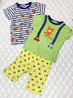 ミキハウス ホットビスケッツ Tシャツ パンツ 90 セット⑥ - メルカリ