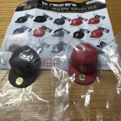 NEW ERA 59FIFTY MLB ガチャ　パドレス　カージナルス　セット