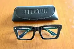 EFFECTOR delayⅡ ロックテイスト セルフレーム 日本製 メガネ - メルカリ