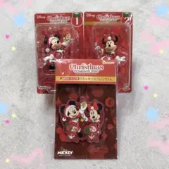 HappyくじDISNEYクリスマスオーナメントくじ2025ミッキーミニーセット