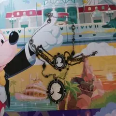 カメオ風ヴィンテージネックレスとブレスレット