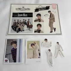 SnowMan 目黒蓮 特典セットCD チェキ風カード ミニフォト