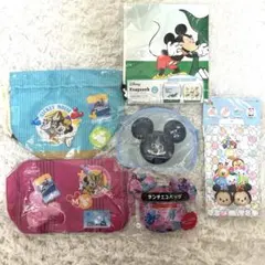 新品　ディズニー　ミッキー　まとめ売り　ポーチ　エコバッグ　巾着
