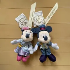 ファンタジースプリングスホテル　厳選 ミッキーミニー ぬいぐるみバッチ FSシー