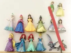 ☆美品☆ディズニープリンセス　マジッククリップ着せ替えセット