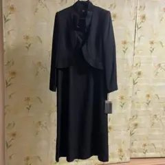 ブラックフォーマル ワンピーススーツ ジャケット付き 13号