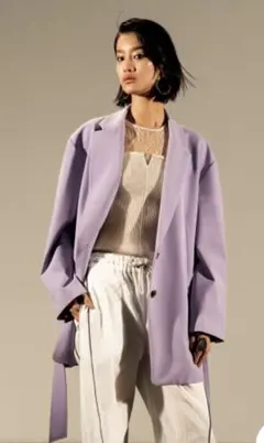 FRAY I.D レースコンビリブニットプルオーバー