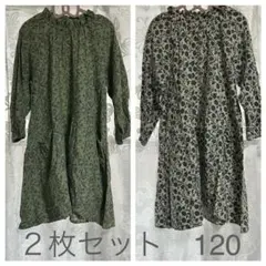 BREEZE 小花柄　ワンピース 120 キッズ　ブリーズ