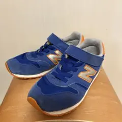 New Balance 373 スニーカー 青/オレンジ