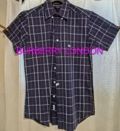 BURBERRY LONDON 半袖　紺色