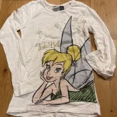 ZARA ティンカーベル 長袖Tシャツ ホワイト 140のサムネイル