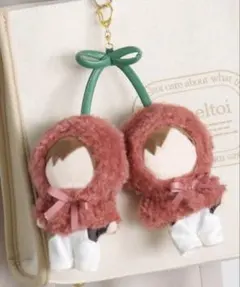 ぬい服 さくらんぼポンチョ M 15cm ぬいサイズのサムネイル