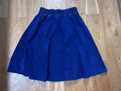 BEAMS HEART フレアスカート ネイビーのサムネイル
