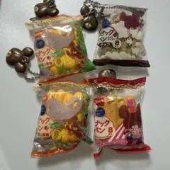 Pasco スナックパン ミニチュアチャーム 4種セット