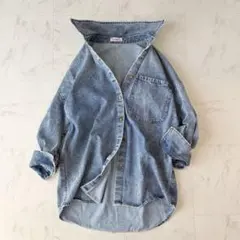 美品✨《スピックアンドスパン》11ozデニムシャツジャケット 38