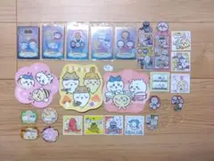 ちいかわ 3人まとめ売り ハチワレ うさぎ カード ステッカー ブックマーク