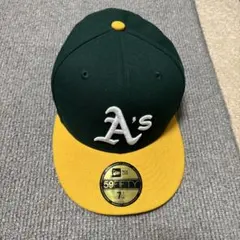 New Era 59FIFTY A's キャップ 7 1/4