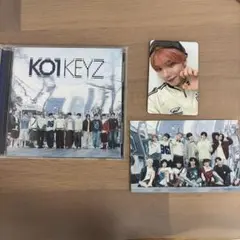 KO1KEYZ CD 通常盤 矢田佳暉 封入 トレカ ポストカード