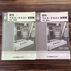 早稲田アカデミー　6年 マスターテキスト他　書込み解答ほぼ無　2023年度 早稲田アカデミー 6年 マスターテキスト他 書込み解答ほぼ無