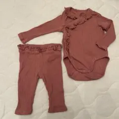 着画有)H&Mロンパース レギンス セット 68cm