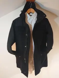 ＋J 初期 ダウンコート ウール切り替え シルエット良好