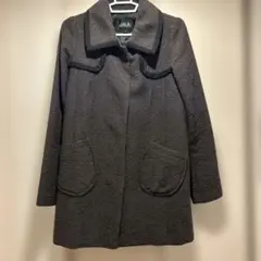 JILL STUART ダークグレー ロングコート