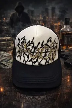 メッシュキャップ クロムハーツ y2k ニューエラ ラロパ stussy