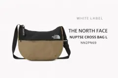 ノースフェイス ショルダーバッグ NUPTSE CROSS BAG L ブラウン